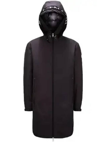 Nible long down jacket black - MONCLER - BALAAN 1