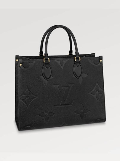 OnTheGo MM Monogram Tote Bag Black - LOUIS VUITTON - BALAAN 2