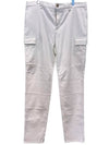 Men's Oversized Straight Pants White - BRUNELLO CUCINELLI - BALAAN 3