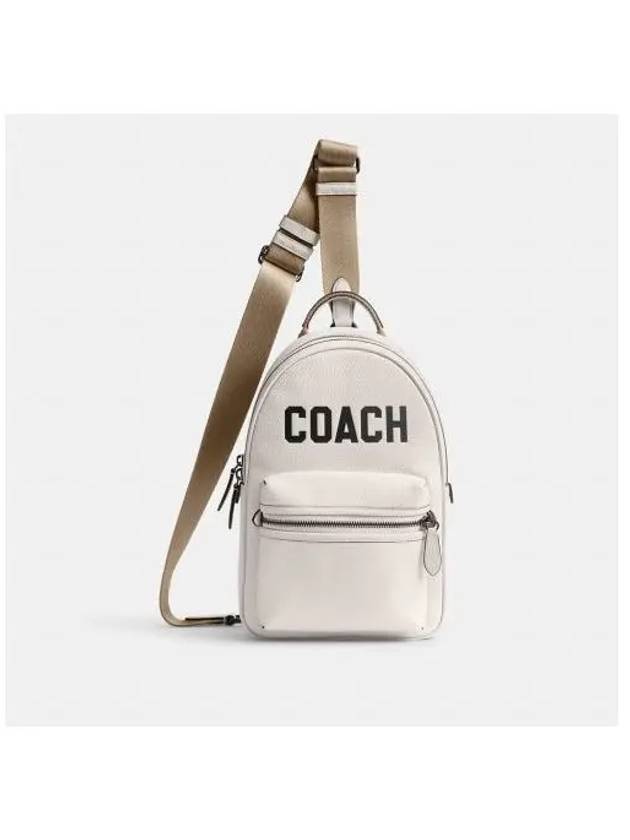 Charter Pack Graphic Cross Bag White - COACH - BALAAN 2