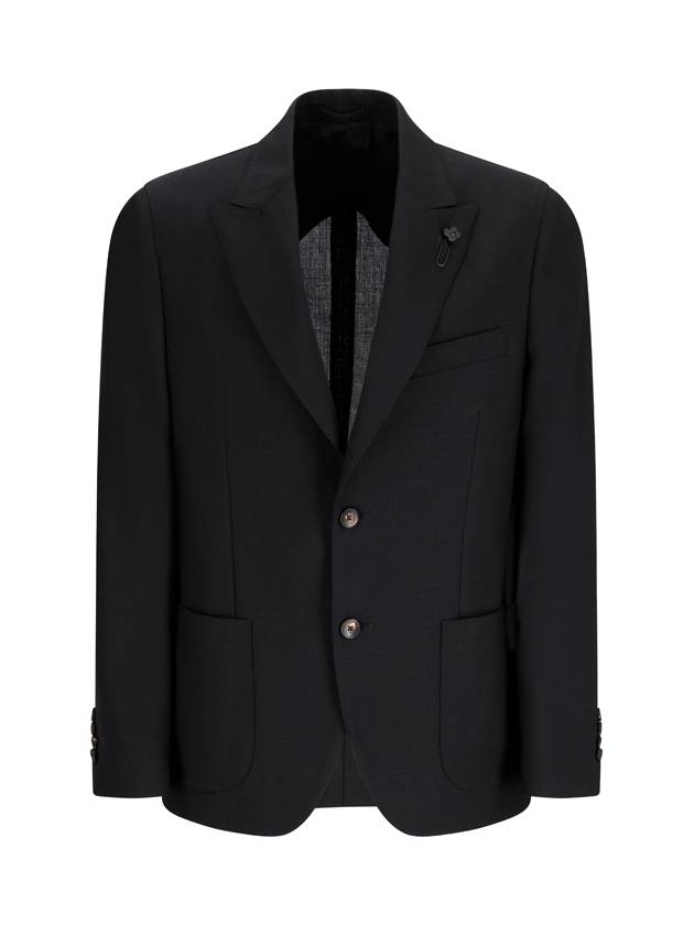 SINGLE-BREASTED SUIT IN COOL WOOL - RVR LARDINI - BALAAN 1