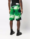 Men's Tie Dye Shorts Green - AMI - BALAAN 8