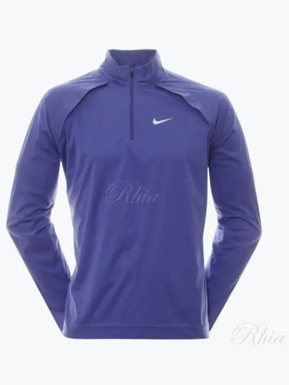 Golf Repel Tour Half Zip Jacket Blue - NIKE - BALAAN 2