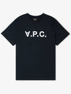 Standard Grand VPC Short Sleeve T-Shirt Navy - A.P.C. - BALAAN 3