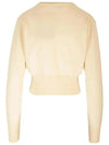 Bea Crop Cardigan Off White - VIVIENNE WESTWOOD - BALAAN 3