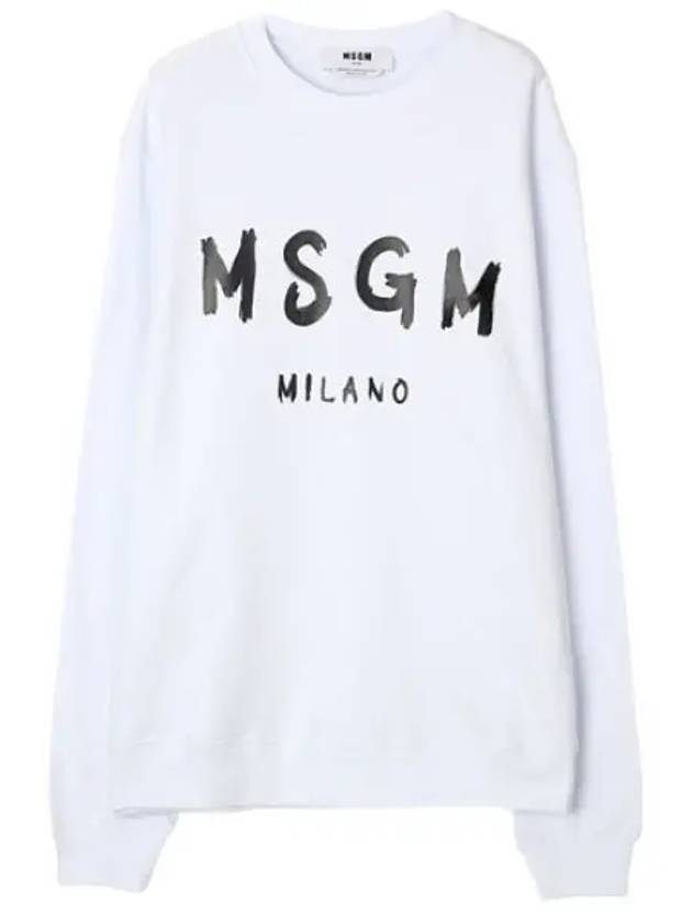 Brushed Logo Sweatshirt Men - MSGM - BALAAN 1