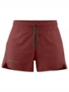 Women's Laufey Shorts Madder Red - KLATTERMUSEN - BALAAN 1