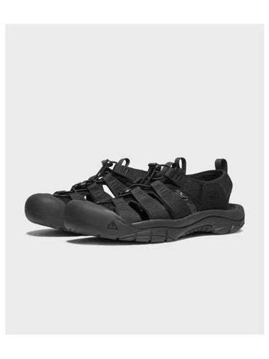 Newport H2 Sandals Triple Black - KEEN - BALAAN 1