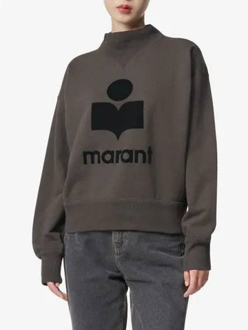 Moby Sweatshirt Faded Black SW0003FAA1M07E02FK - ISABEL MARANT - BALAAN 1