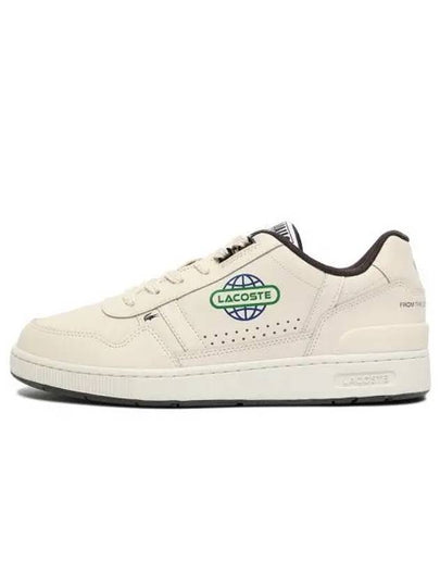 T-Clip 2 Globe Trainer Low Top Sneakers Beige - LACOSTE - BALAAN 2