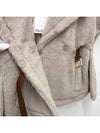 Teddy Belt Cape Beige - MAX MARA - BALAAN 9