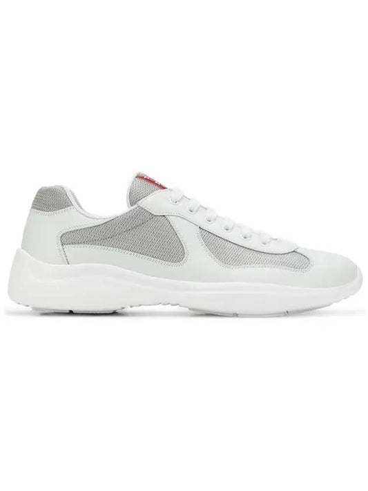 Men's America's Cup Low Top Sneakers White - PRADA - BALAAN 1