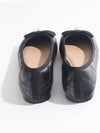 Quilted Cannage Calfskin Ballerina Flat Black - DIOR - BALAAN 4