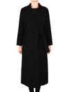 23FW black pole wool coat POLDO 013 - MAX MARA - BALAAN 3