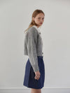 Eddie Lambswool Cardigan Grey - LUGNER - BALAAN 3