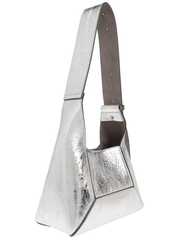 Jimmy Choo Shoulder Bag ‘Diamond Small’, Women's, Silver - JIMMY CHOO - BALAAN 4