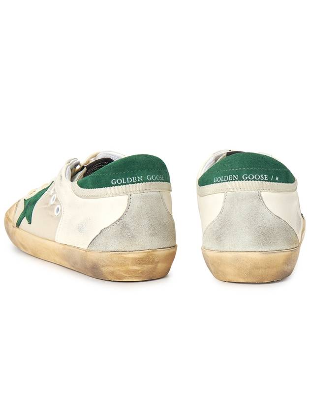 Superstar Low Top Sneakers Green Beige - GOLDEN GOOSE - BALAAN 8