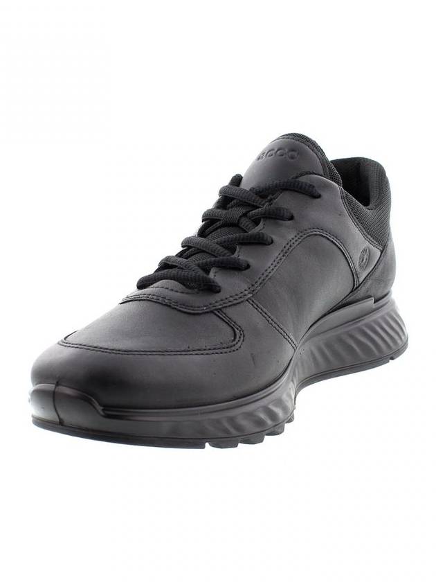 Men's Exostride Low Top Sneakers Black - ECCO - BALAAN 4