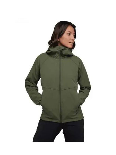 BLACK DIAMOND element hoodie WOMENS NAWAP744025 - BLACK & BROWN - BALAAN 1