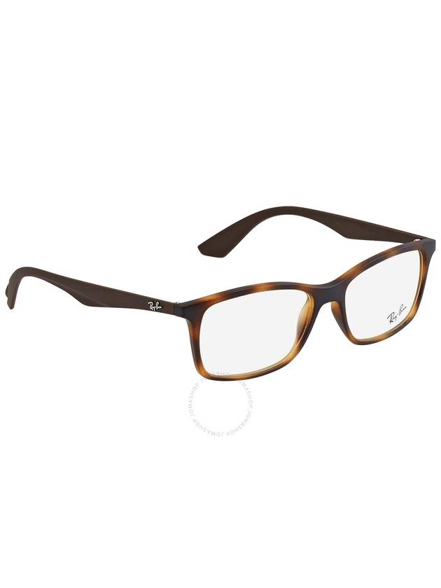 Ray Ban Demo Square Unisex Eyeglasses RX7047 5573 56 - RAY-BAN - BALAAN 2