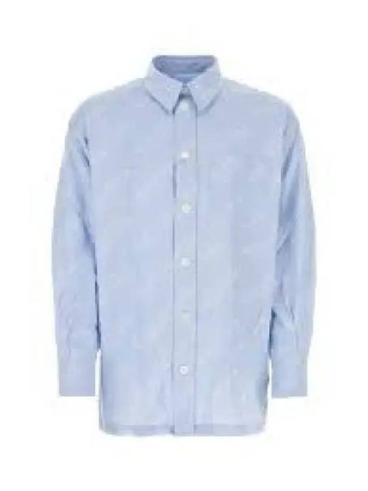 Long Sleeve Shirt FE55CH5079JM64 Light Blue - KENZO - BALAAN 2