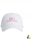 Anga Embroidered Logo Ball Cap White - J.LINDEBERG - BALAAN 2