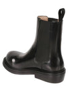 Fireman Chelsea Leather Ankle Boots Black - BOTTEGA VENETA - BALAAN 4