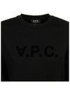 VPC Logo Sweatshirt Black - A.P.C. - BALAAN 5