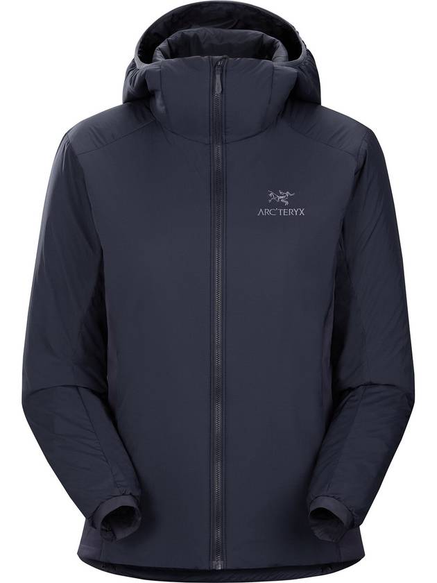 Atom Logo Zip-Up Hoodie Black Sapphire - ARC'TERYX - BALAAN 2