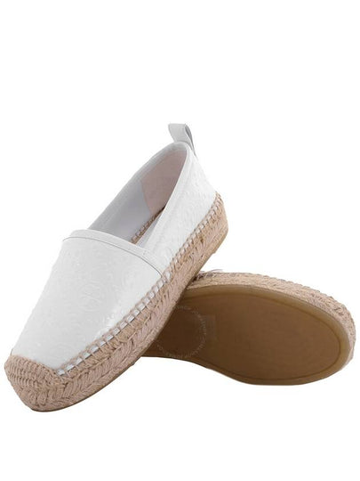 Tory Burch Ladies Gardenia T Monogram Platform Espadrilles, Brand Size 6.5 - TORY BURCH - BALAAN 2