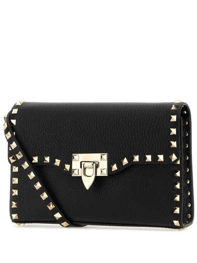 Rockstud Cross Bag Black - VALENTINO - BALAAN 3