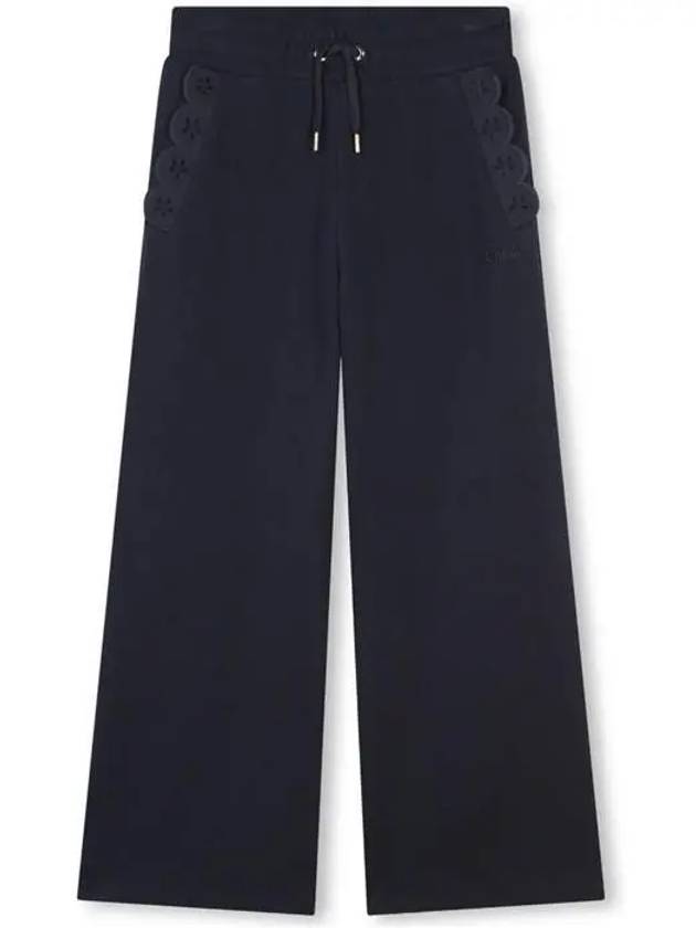 Kids Flare Pants Navy - CHLOE - BALAAN 1