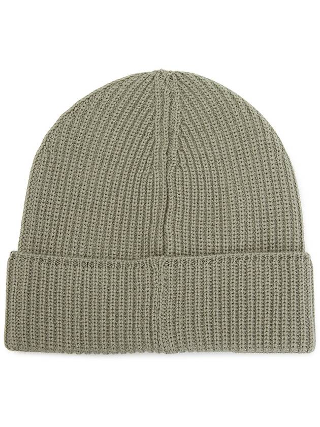 Logo Metropolis Wool Beanie Green - CP COMPANY - BALAAN 3