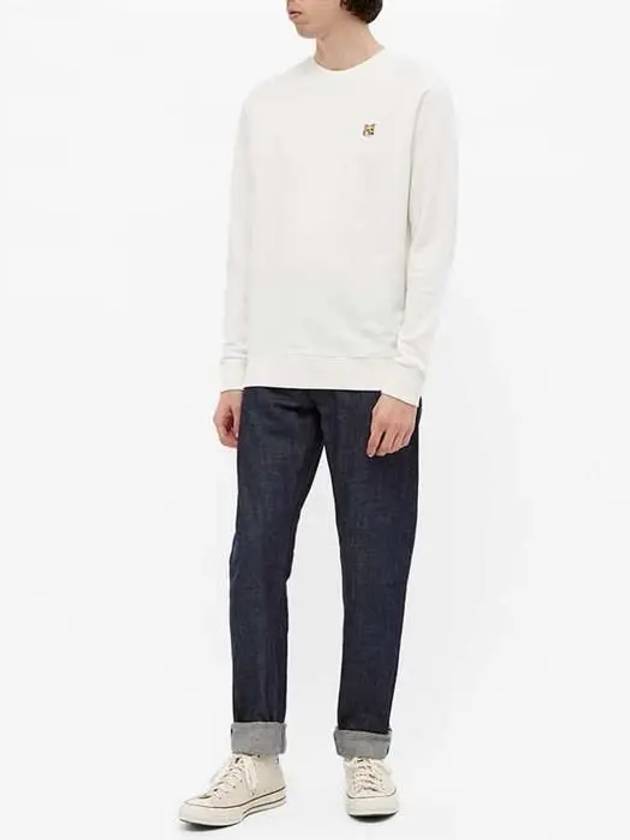 Fox Head Patch Classic Sweatshirt Ecru - MAISON KITSUNE - BALAAN 3