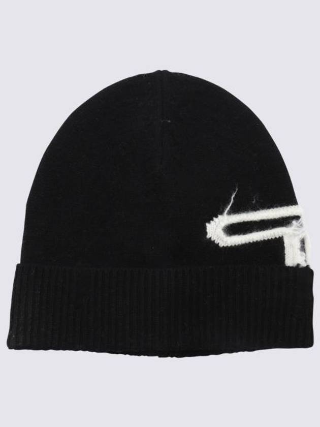 K-Peel Logo Intarsia Beanie Black - DIESEL - BALAAN 2