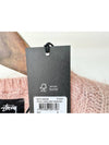 Pearl Cable Knit Top Blossom Pink - STUSSY - BALAAN 6