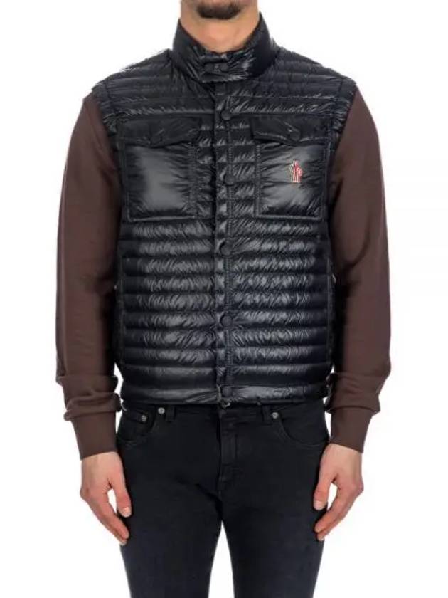 Ollon Down Vest Black - MONCLER - BALAAN 2