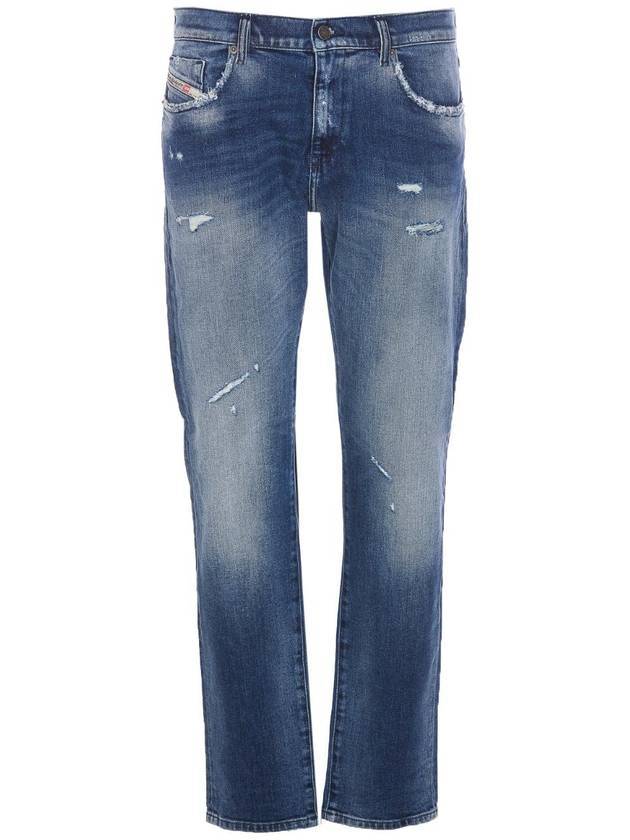 2019 D Strukt Slim Jeans Medium Blue - DIESEL - BALAAN 1