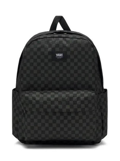 Old School Check Backpack Black - VANS - BALAAN 2