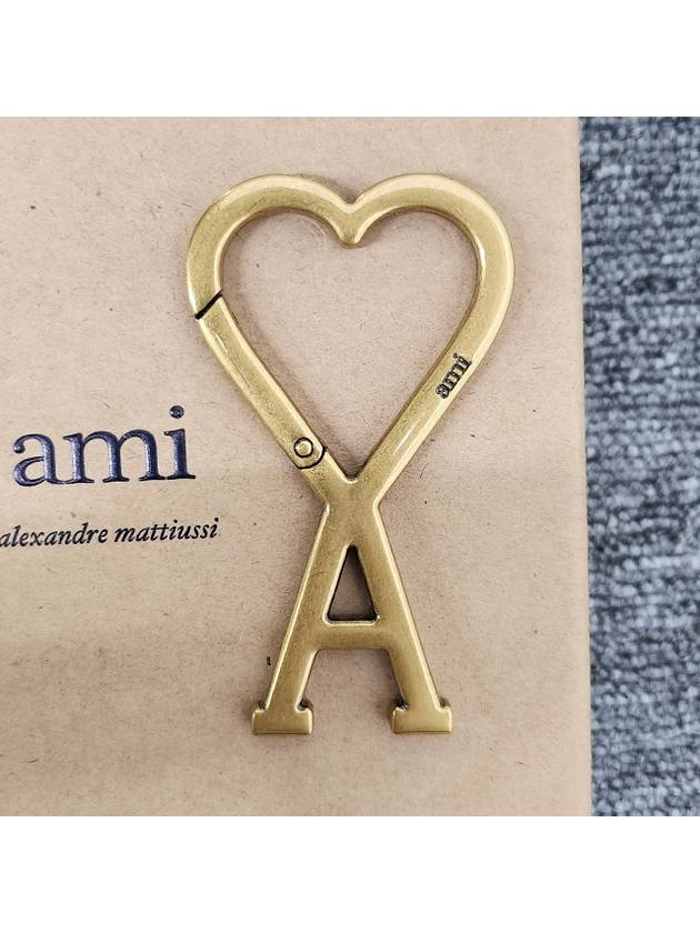 De Coeur Heart Logo Keyholder Gold - AMI - BALAAN 3