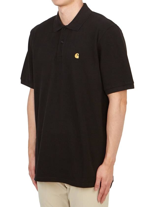 Chase Pique Polo Black - CARHARTT WIP - BALAAN 3