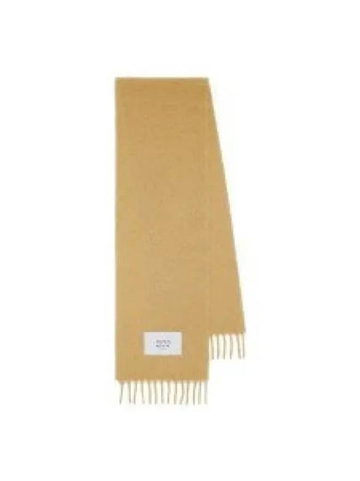 Baby Alpaca Muffler Brown - MAISON KITSUNE - BALAAN 2