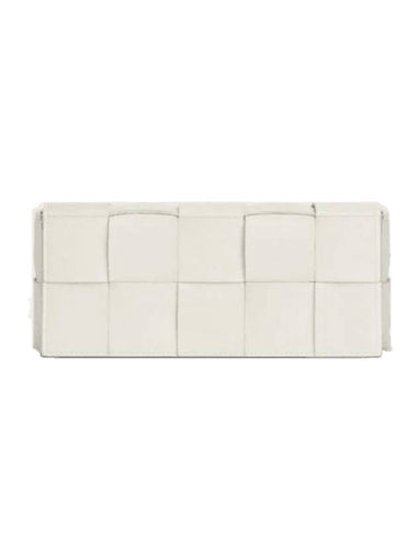 Cassette Bag Pouch On Chain Shoulder Bag White - BOTTEGA VENETA - BALAAN 1