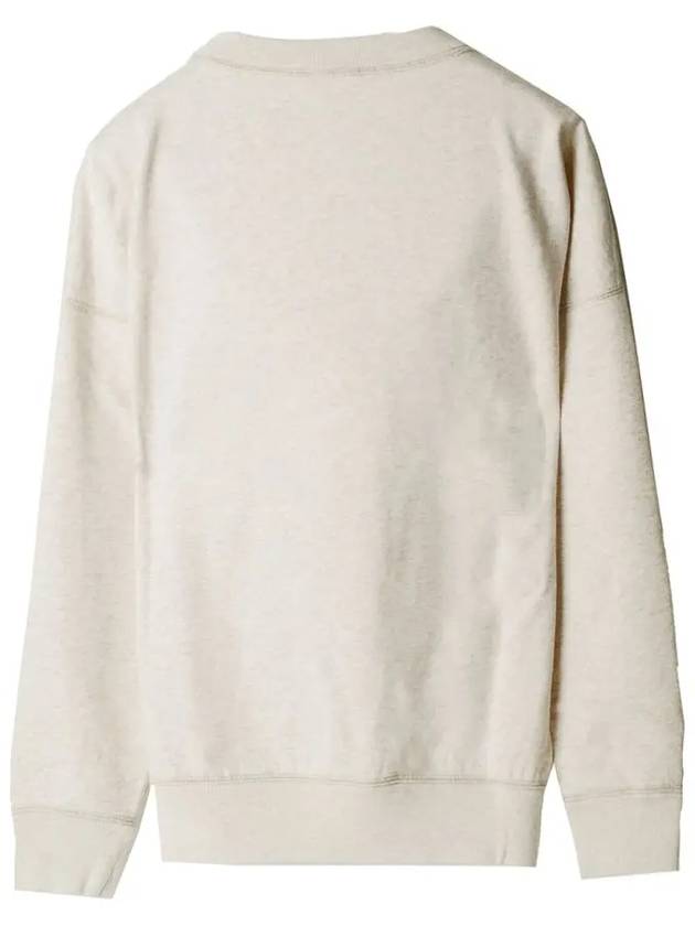 Melvis Omber Big Logo Sweatshirt Ecru - ISABEL MARANT - BALAAN 4