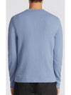 Couture Embroidered Cashmere Jersey Knit Top Blue - DIOR - BALAAN 4