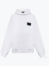 Logo Tape Hoodie White - BALENCIAGA - BALAAN 2