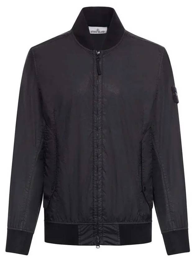 Membrana 3L TC Bomber Jacket Black - STONE ISLAND - BALAAN 2