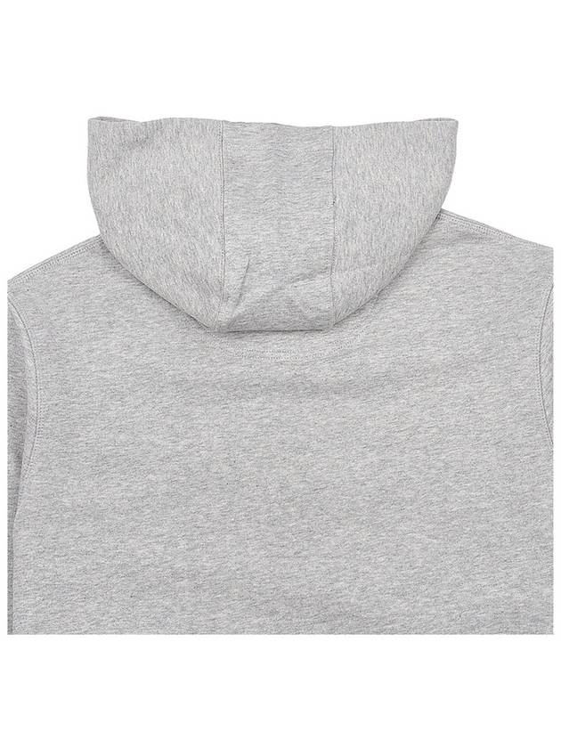 Fox Head Logo Hoodie Grey - BARBOUR - BALAAN 7