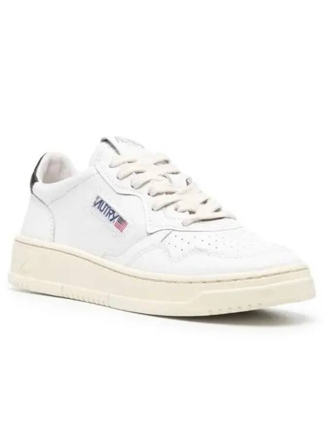 Medalist Goatskin Low Top Sneakers White - AUTRY - BALAAN 4