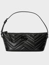 GG Marmont Quilted Shoulder Bag Black - GUCCI - BALAAN 3